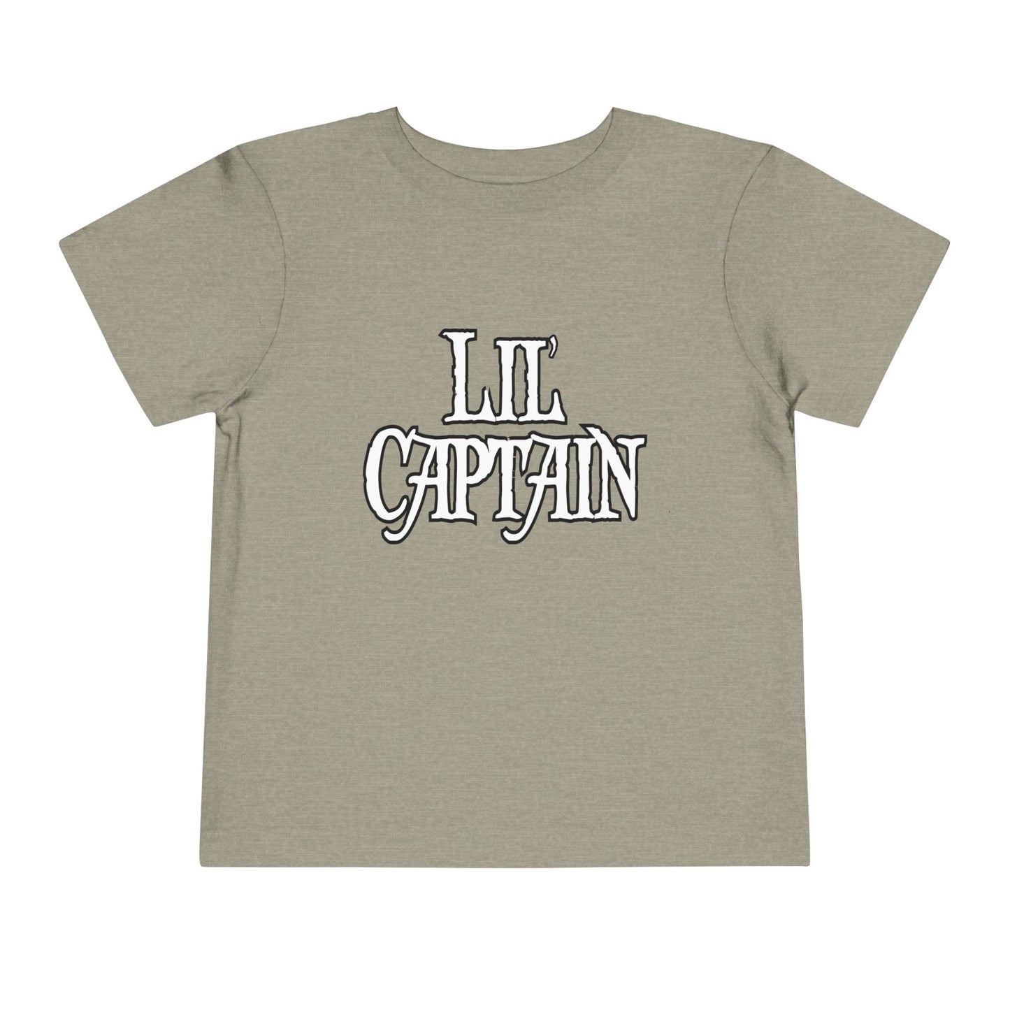 Lil Captain Double Print Pirate Toddler Tee