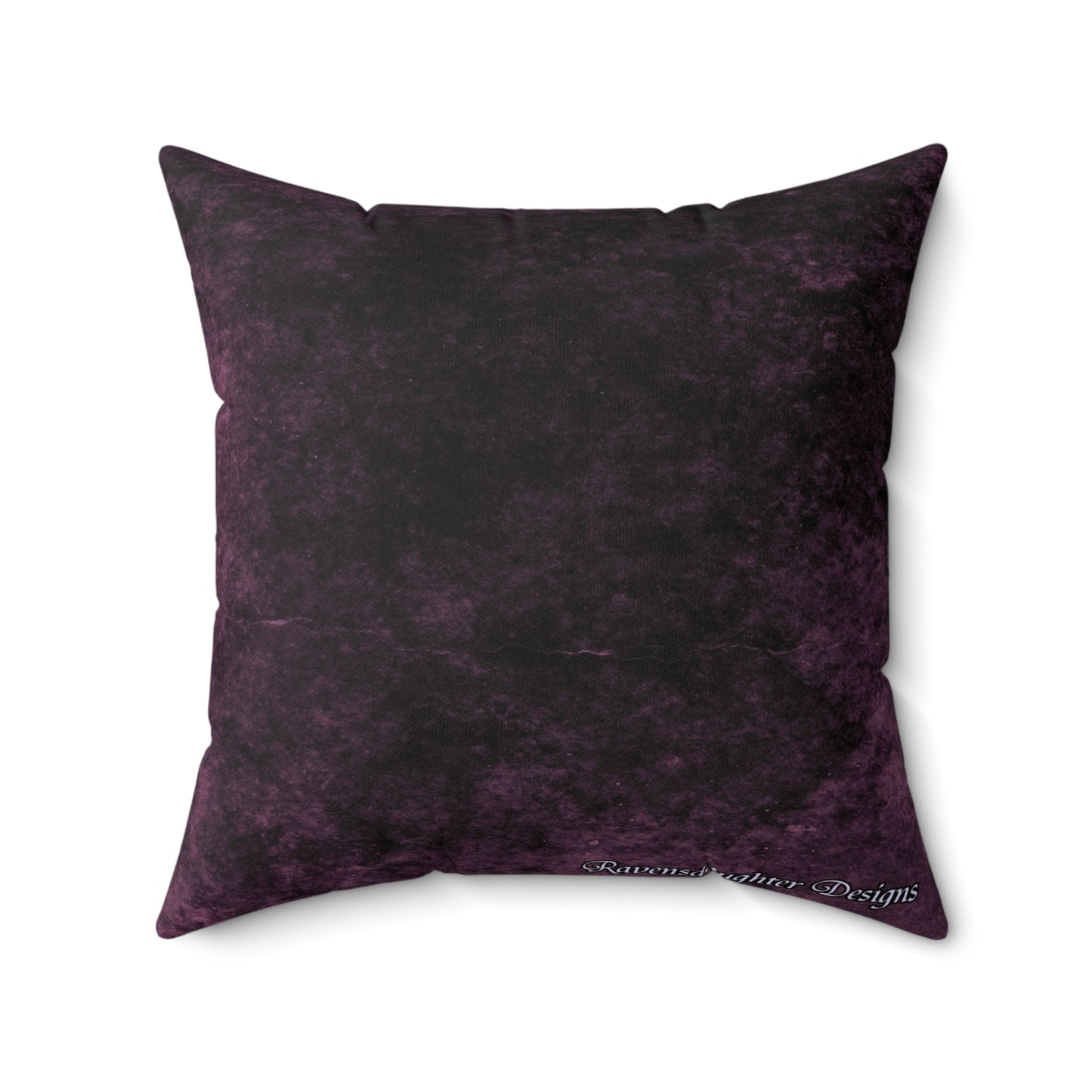 Poitiers Cathedral Labyrinth Faux Suede Pillow