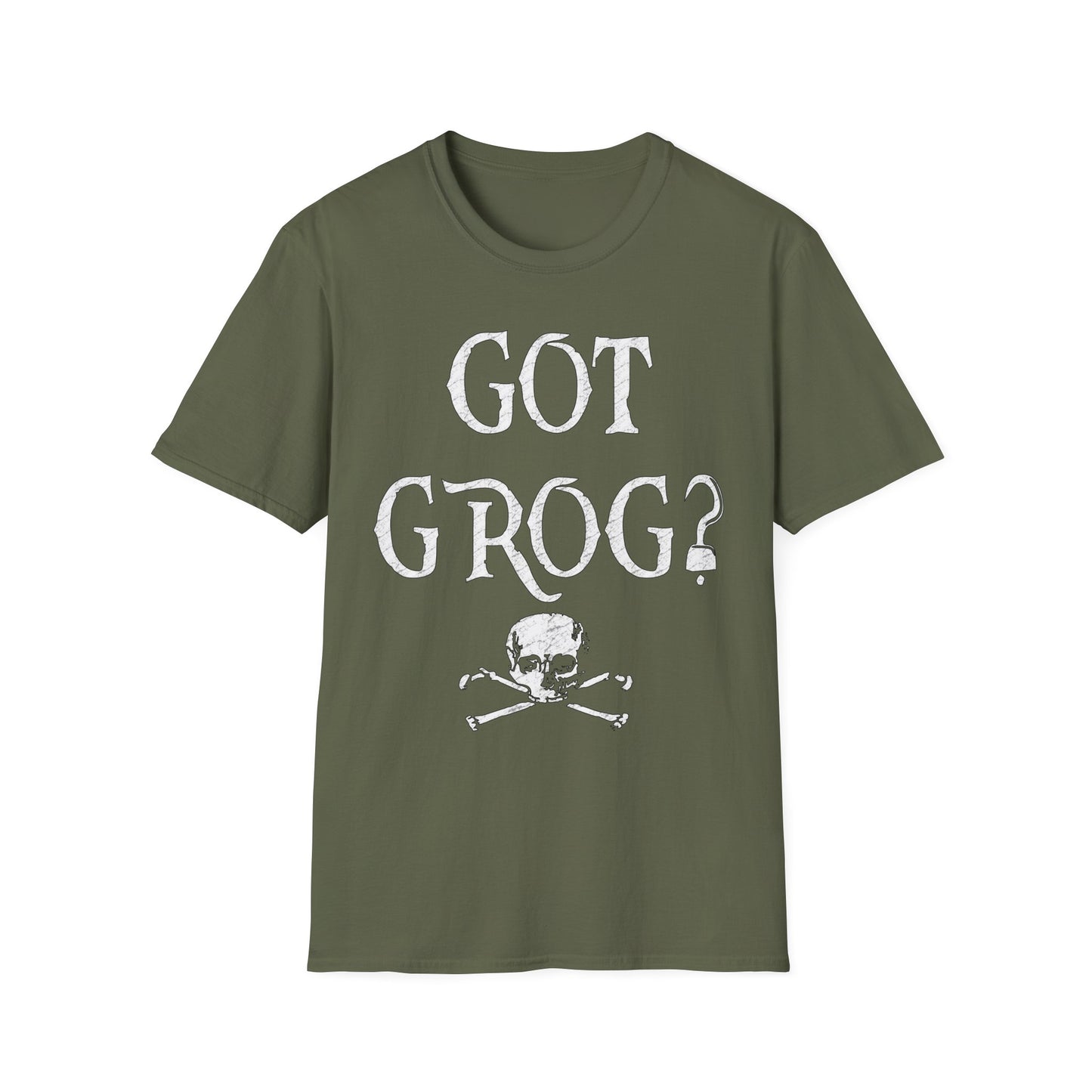 Got Grog? Unisex Softstyle Pirate T-Shirt