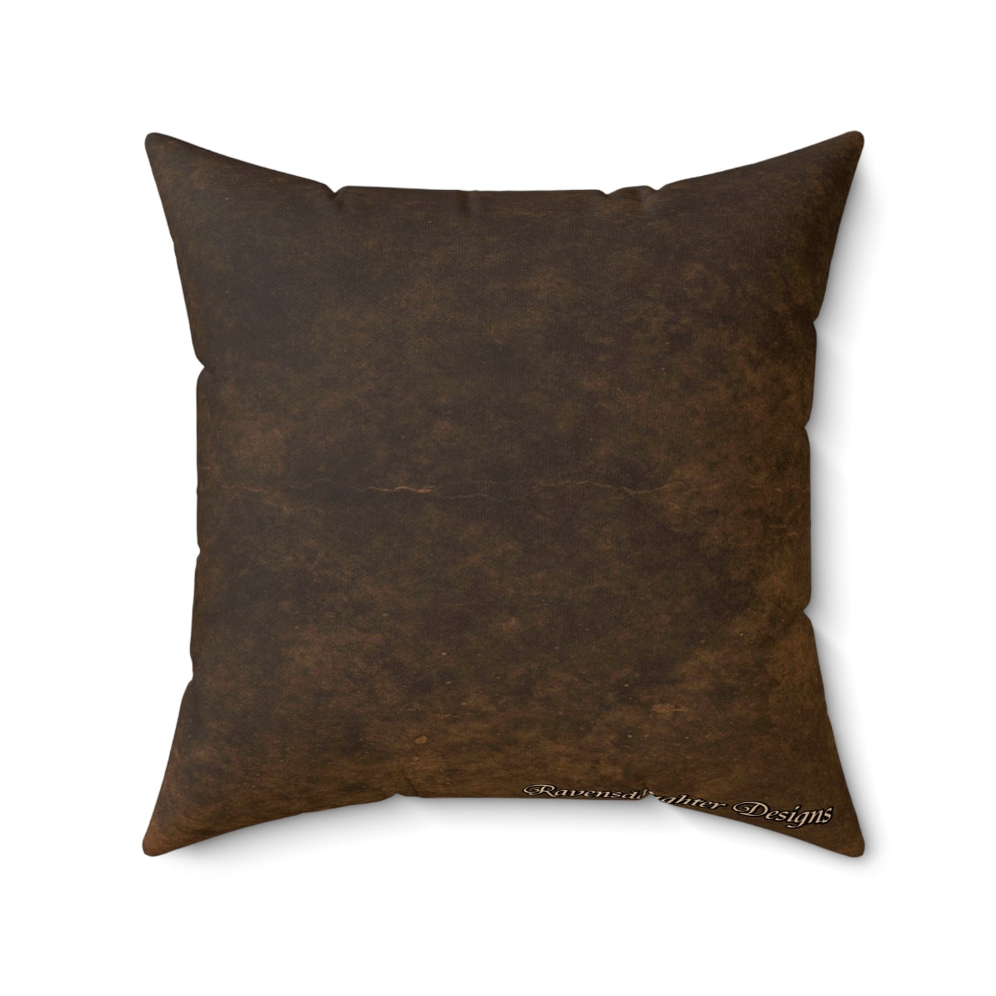 Amiens Cathedral Labyrinth Faux Suede Pillow