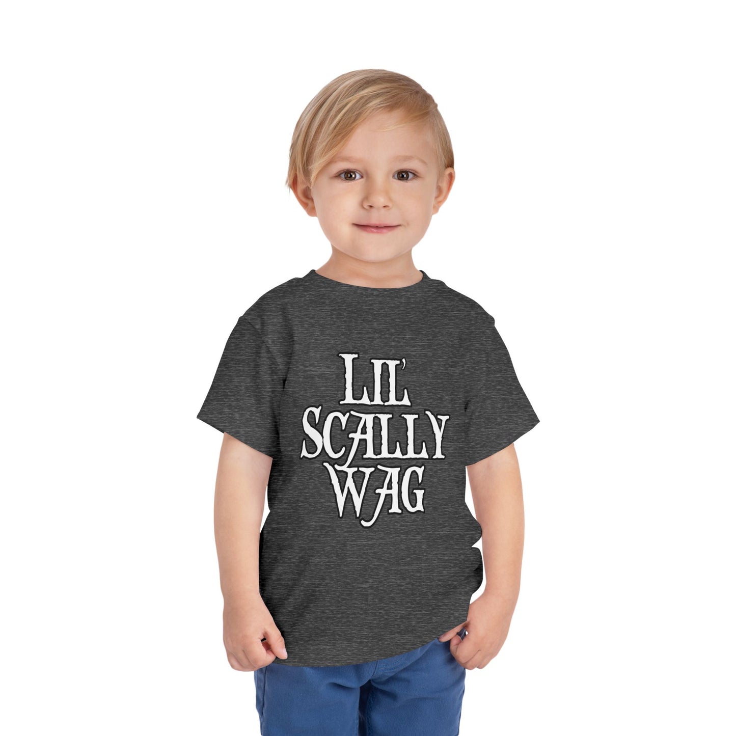 Lil Scullywag Double Print Pirate Toddler Tee