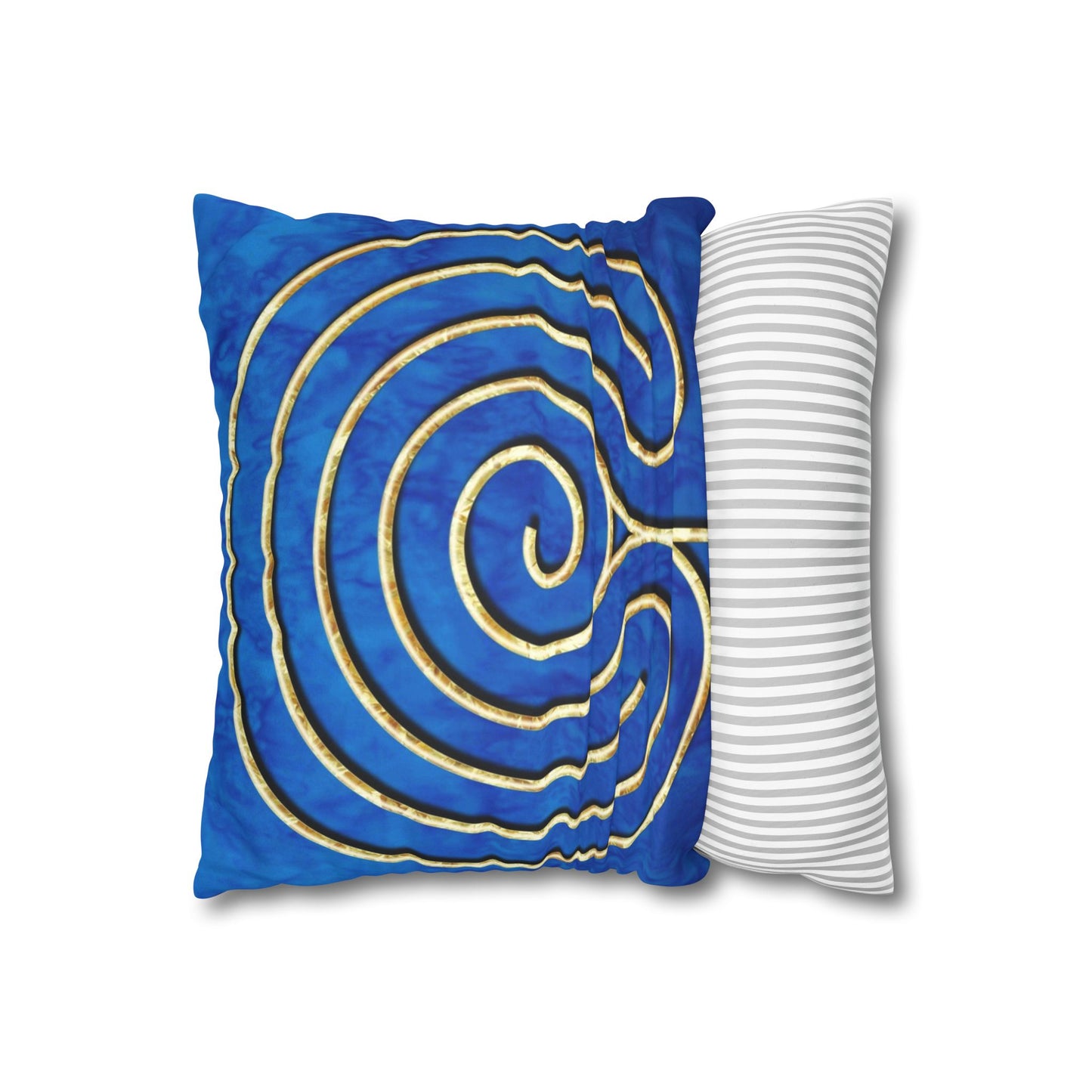 DOUBLE Labyrinth Pillowcase - Cretian-Hindu