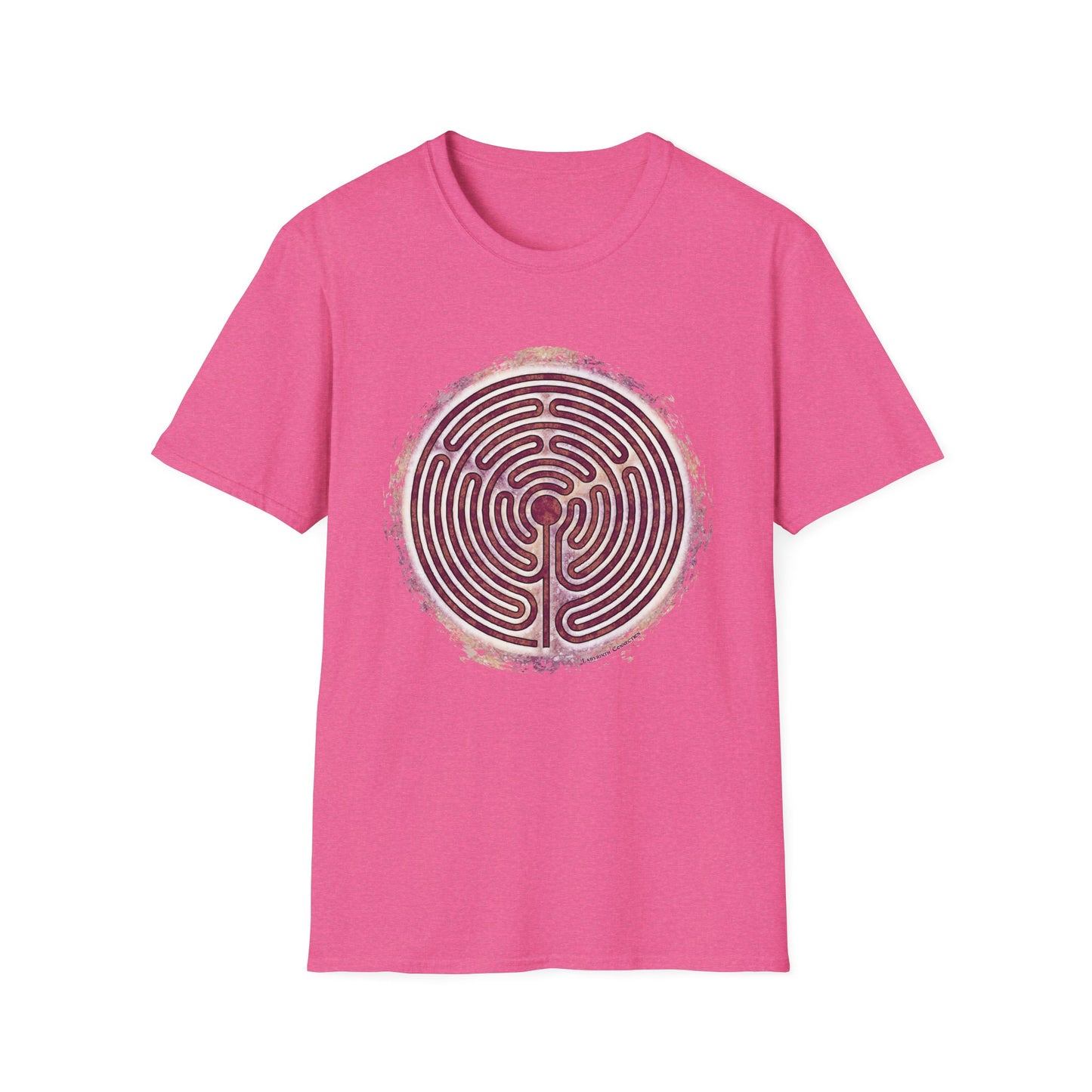 10-Circuit Labyrinth SoftStyle Unisex T-Shirt