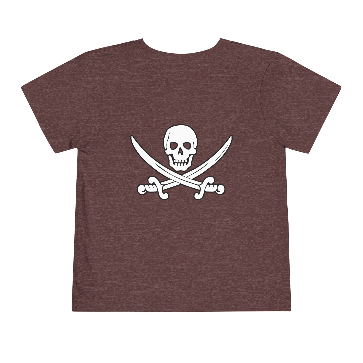Lil Captain Double Print Pirate Toddler Tee