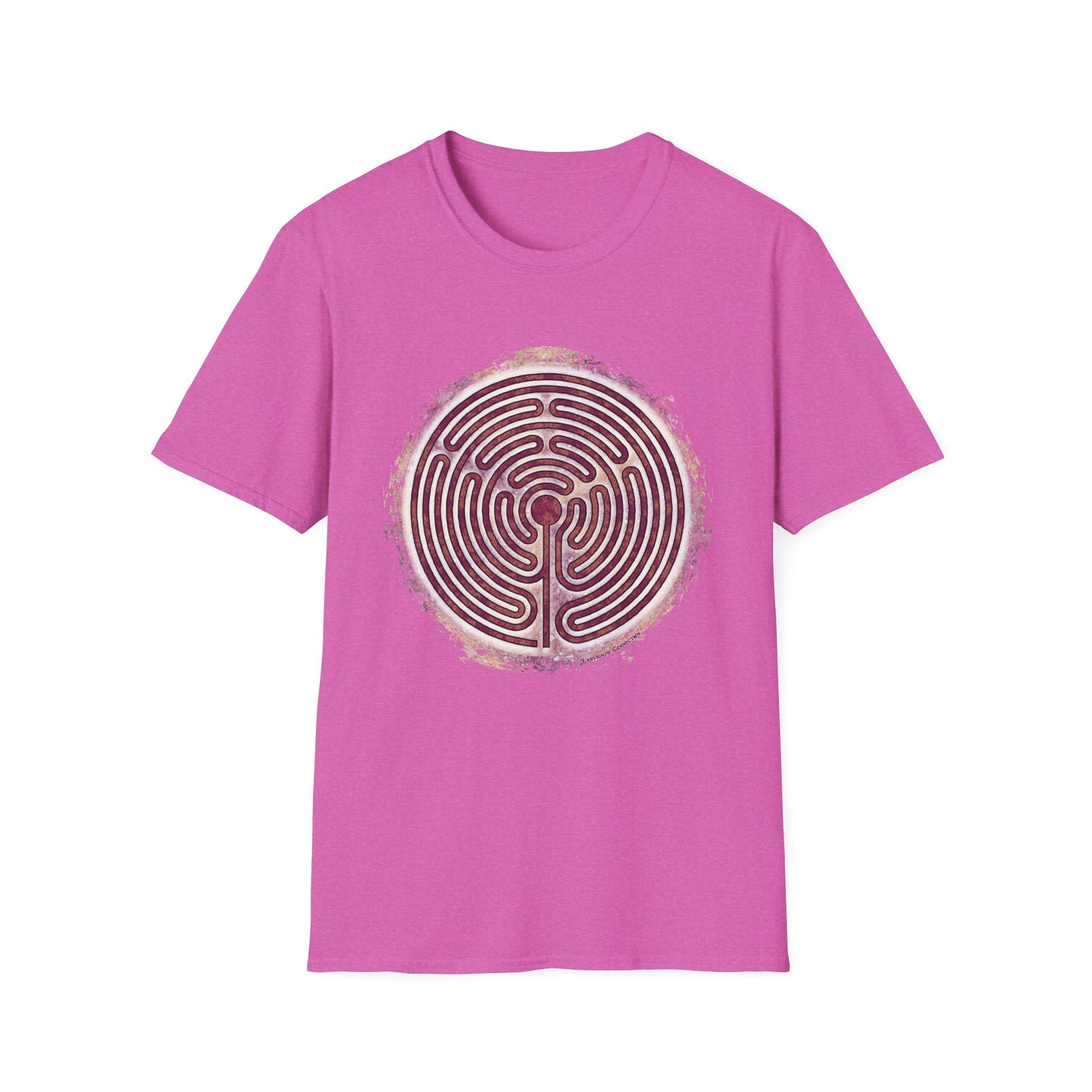 10-Circuit Labyrinth SoftStyle Unisex T-Shirt