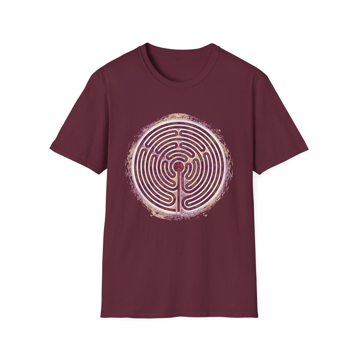10-Circuit Labyrinth SoftStyle Unisex T-Shirt