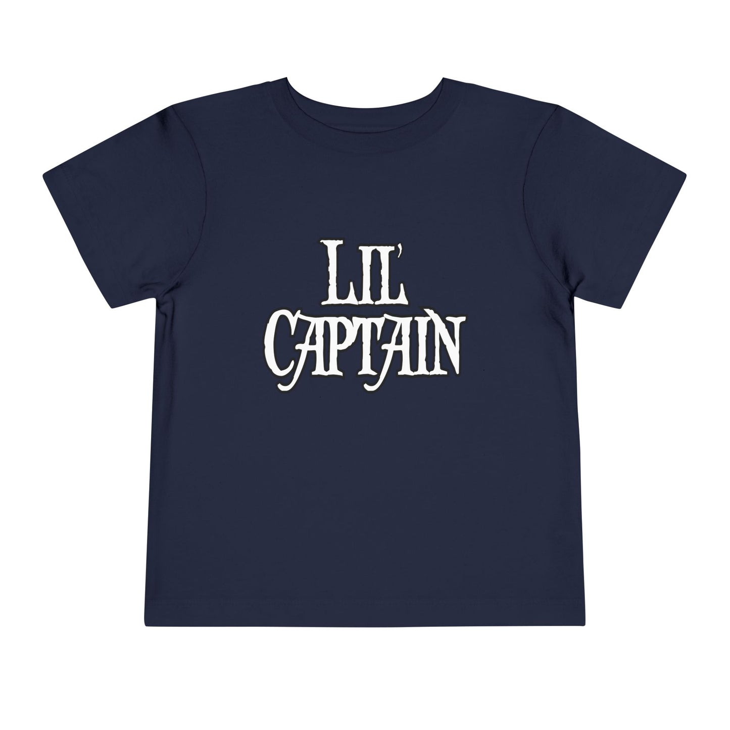 Lil Captain Double Print Pirate Toddler Tee