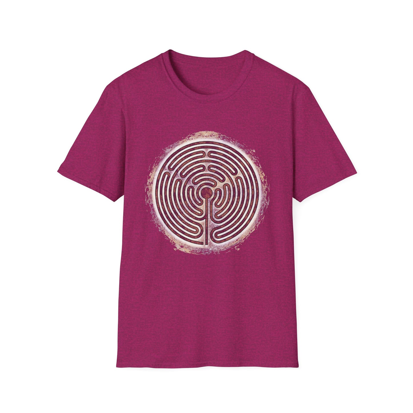 10-Circuit Labyrinth SoftStyle Unisex T-Shirt