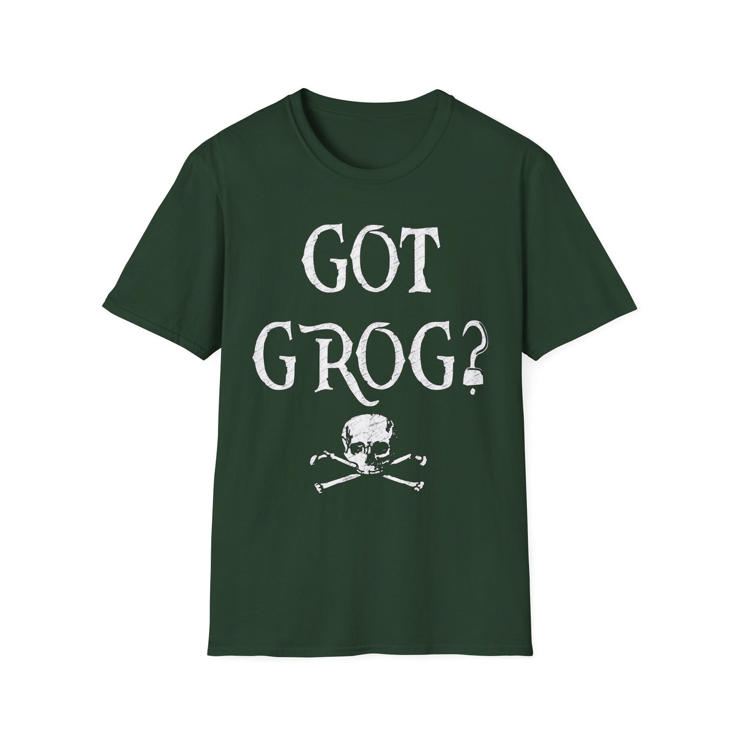 Got Grog? Unisex Softstyle Pirate T-Shirt