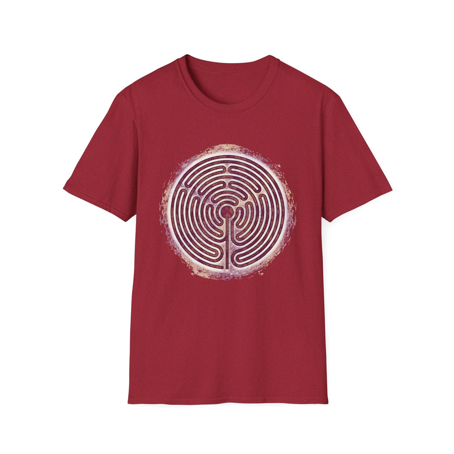 10-Circuit Labyrinth SoftStyle Unisex T-Shirt