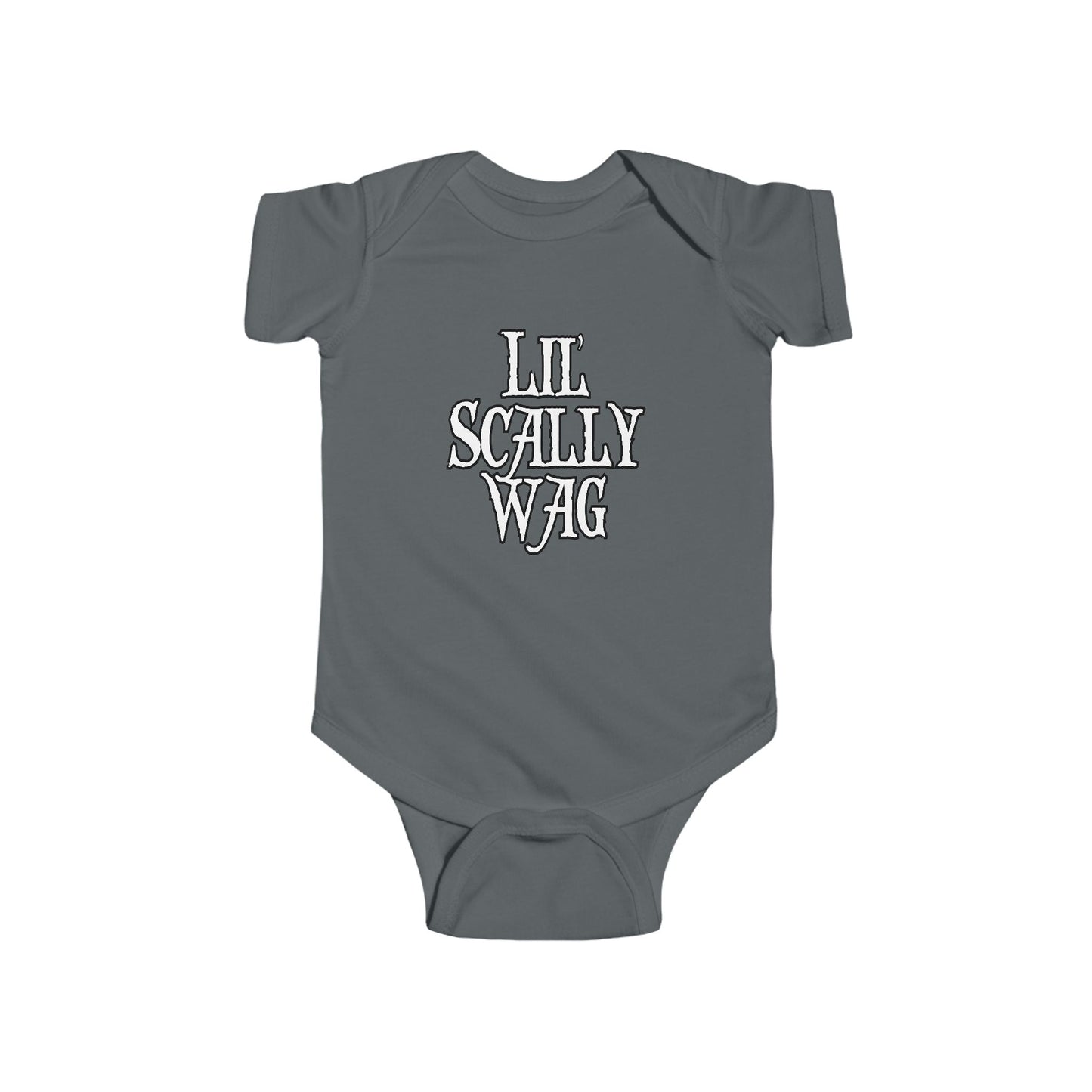 Lil Scallywag Double Print Pirate Baby Onesie