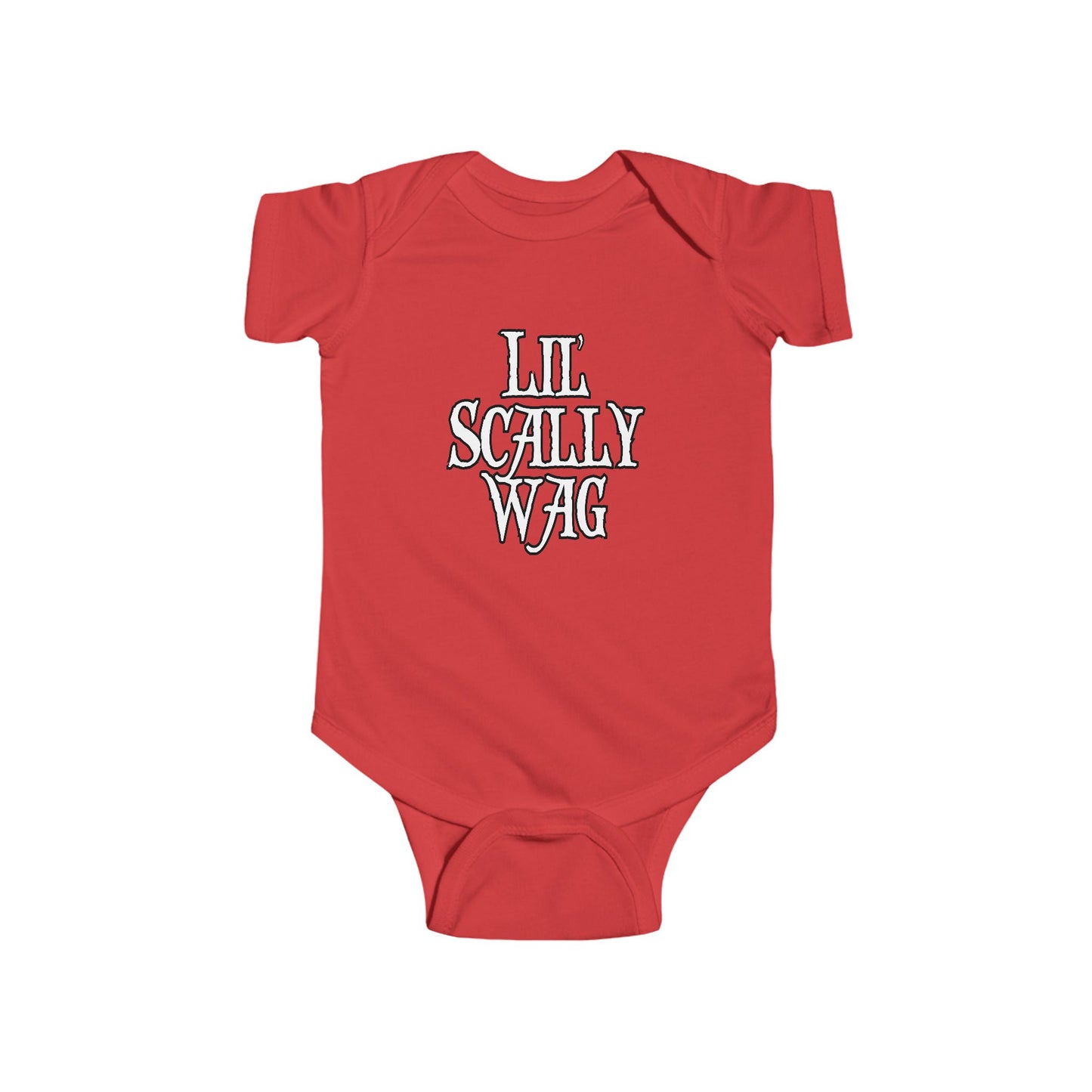 Lil Scallywag Double Print Pirate Baby Onesie