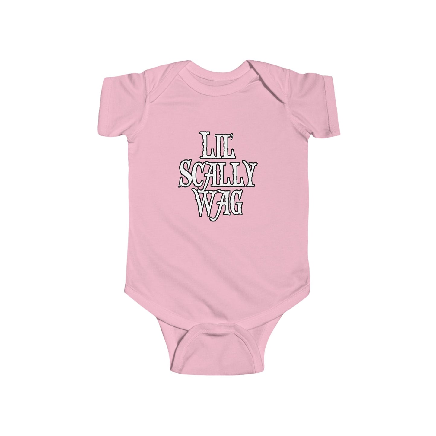 Lil Scallywag Double Print Pirate Baby Onesie