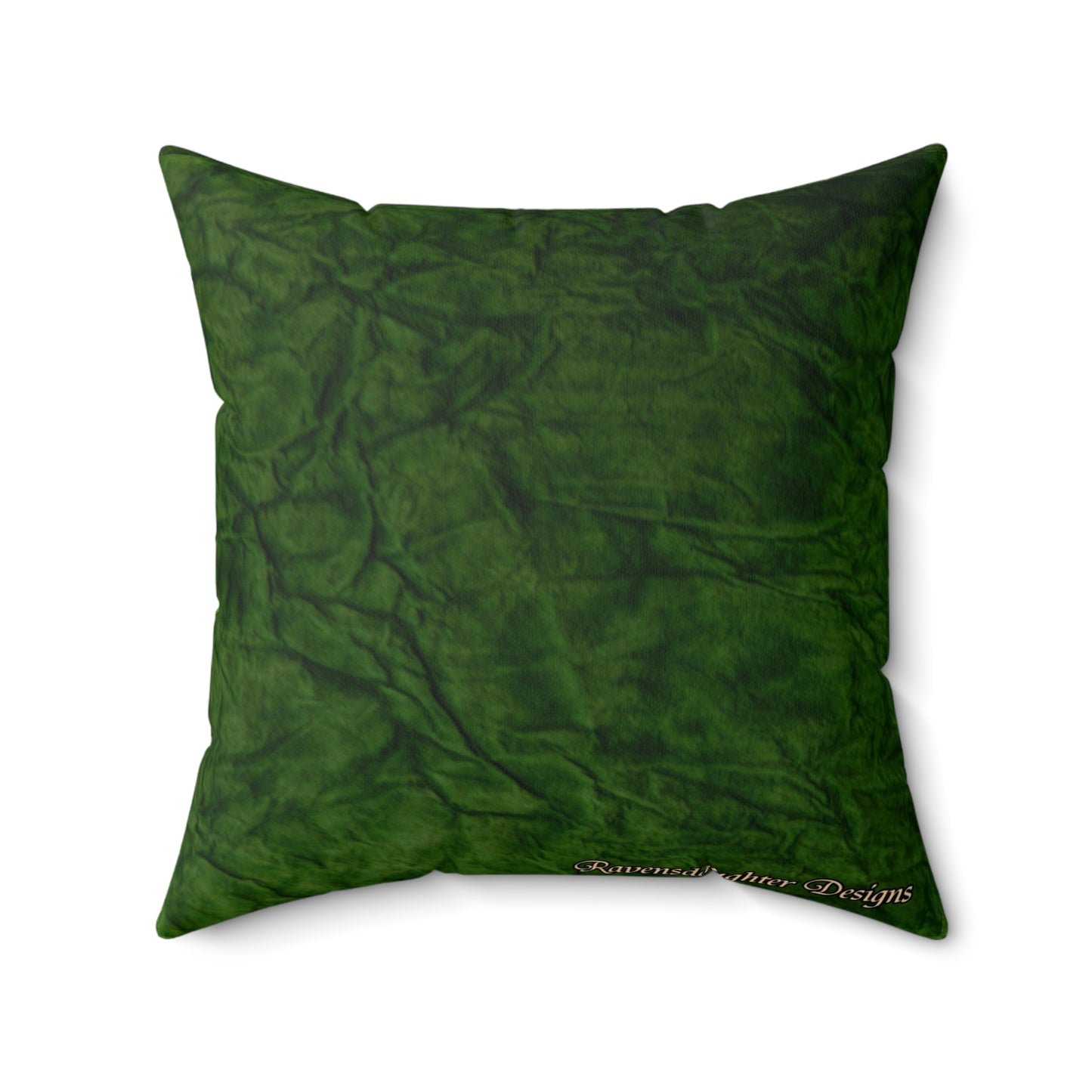 Abingdon Abbey Labyrinth Faux Suede Pillow