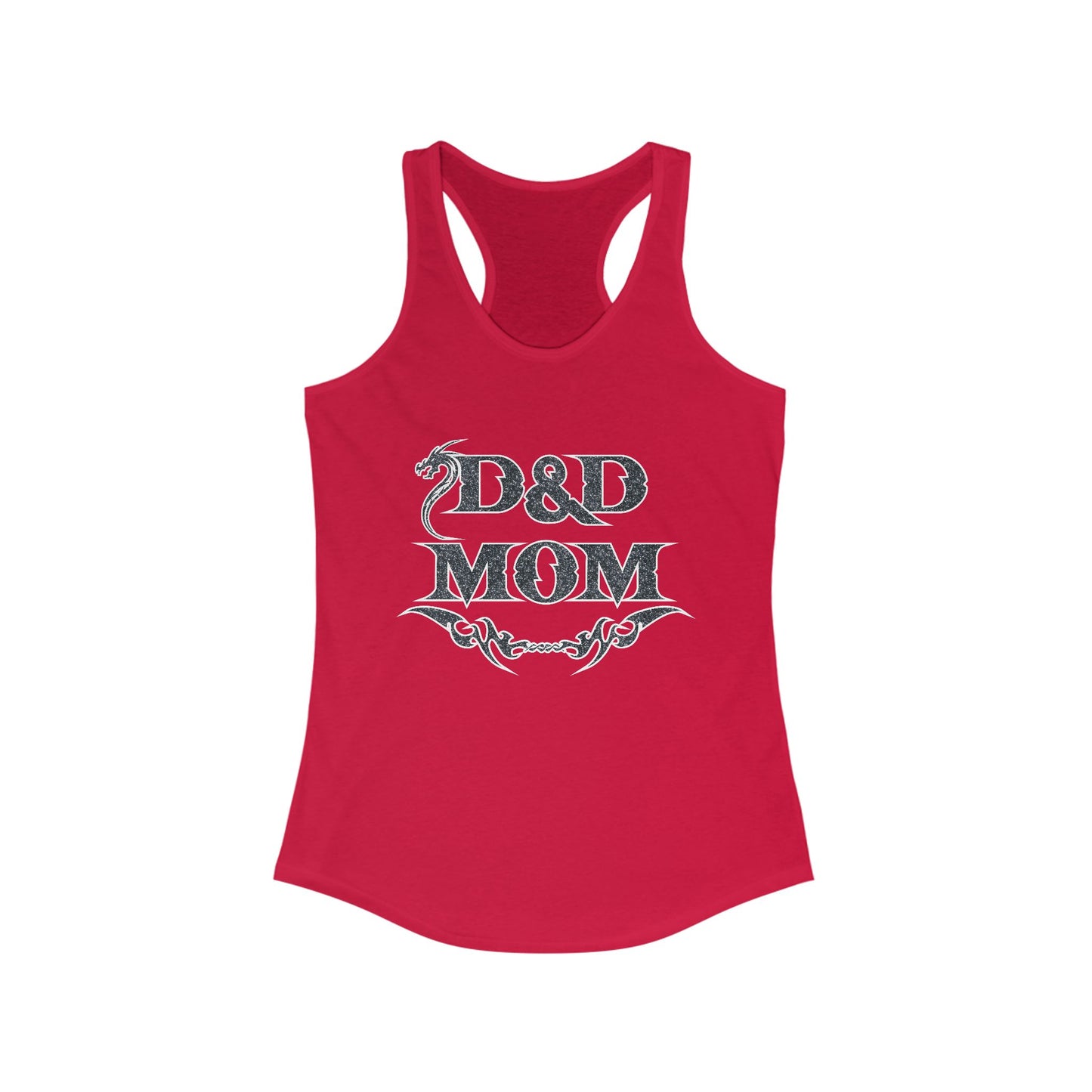 D&D Mom Racerback Tank - Perfect Gift for Gaming Moms