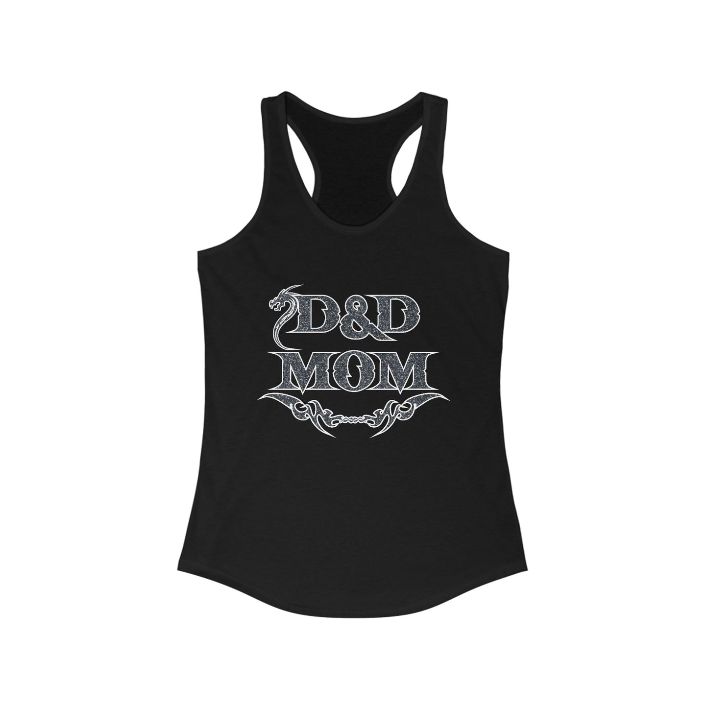 D&D Mom Racerback Tank - Perfect Gift for Gaming Moms