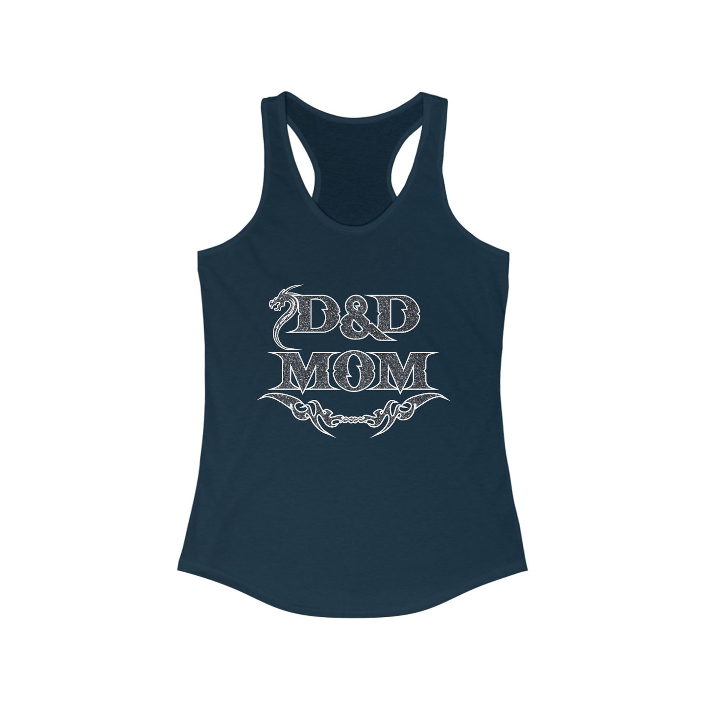 D&D Mom Racerback Tank - Perfect Gift for Gaming Moms