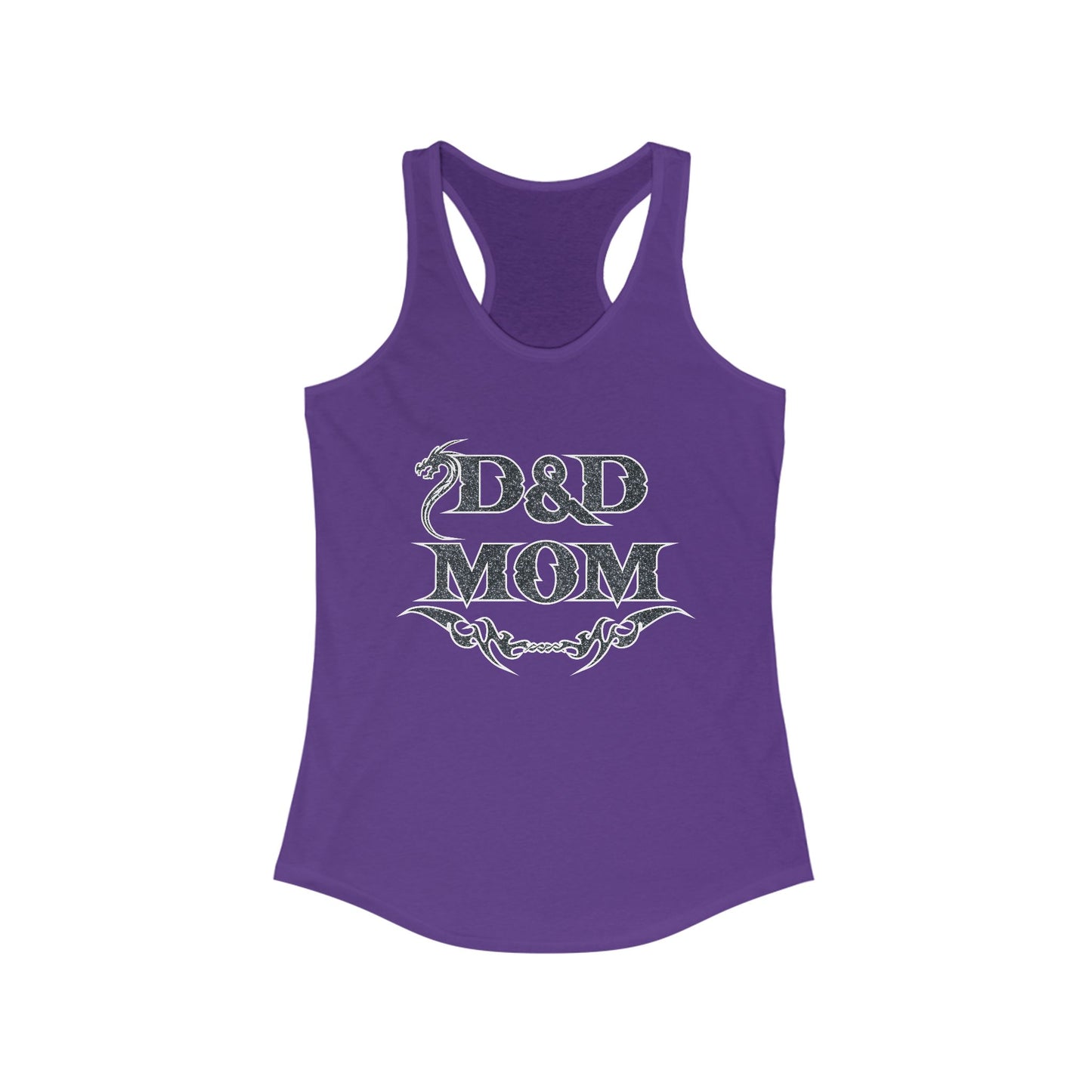 D&D Mom Racerback Tank - Perfect Gift for Gaming Moms