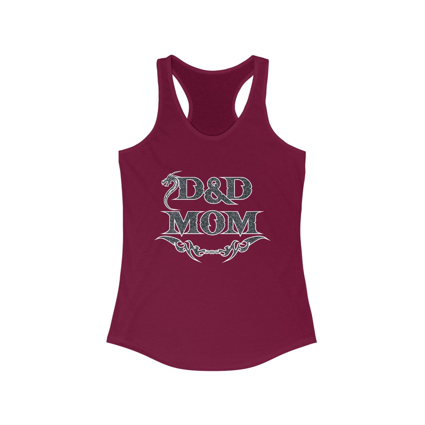 D&D Mom Racerback Tank - Perfect Gift for Gaming Moms