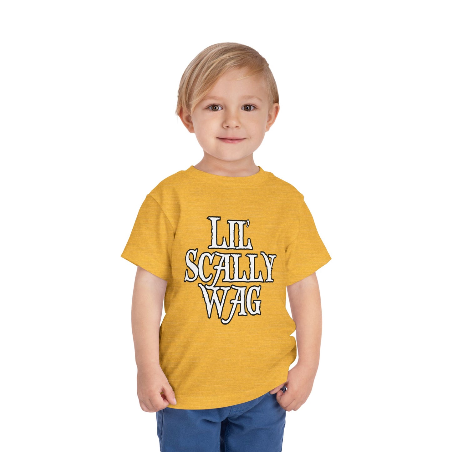 Lil Scullywag Double Print Pirate Toddler Tee