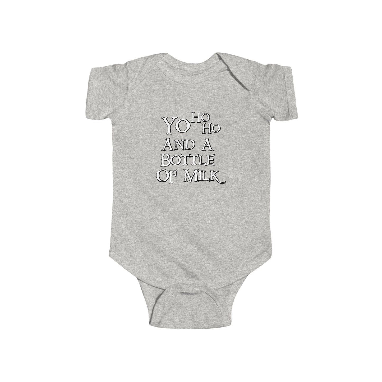 Bottle of Milk Pirate Baby Onesie