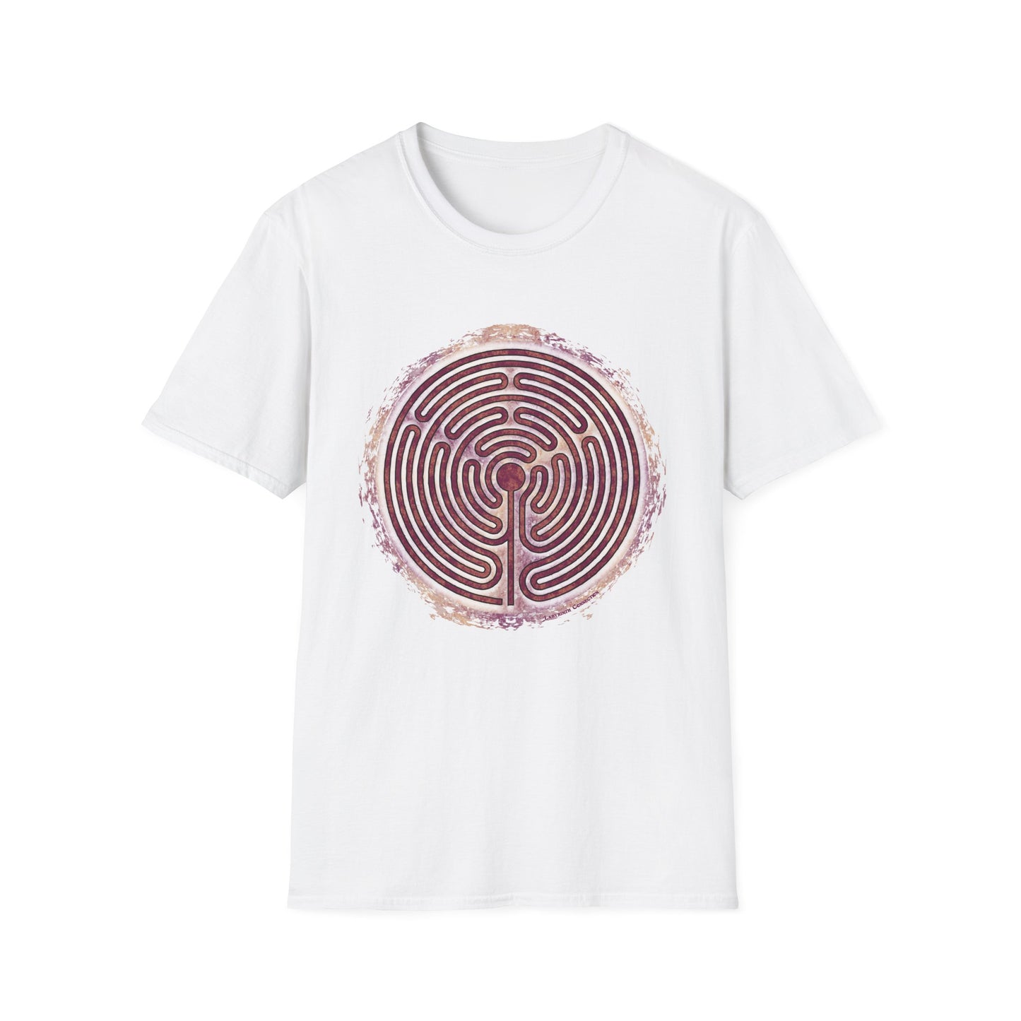10-Circuit Labyrinth SoftStyle Unisex T-Shirt