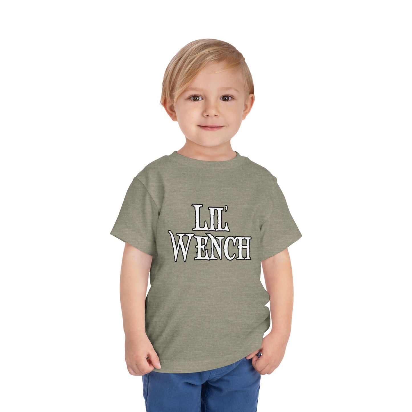 Lil Wench Double Print Pirate Toddler Tee