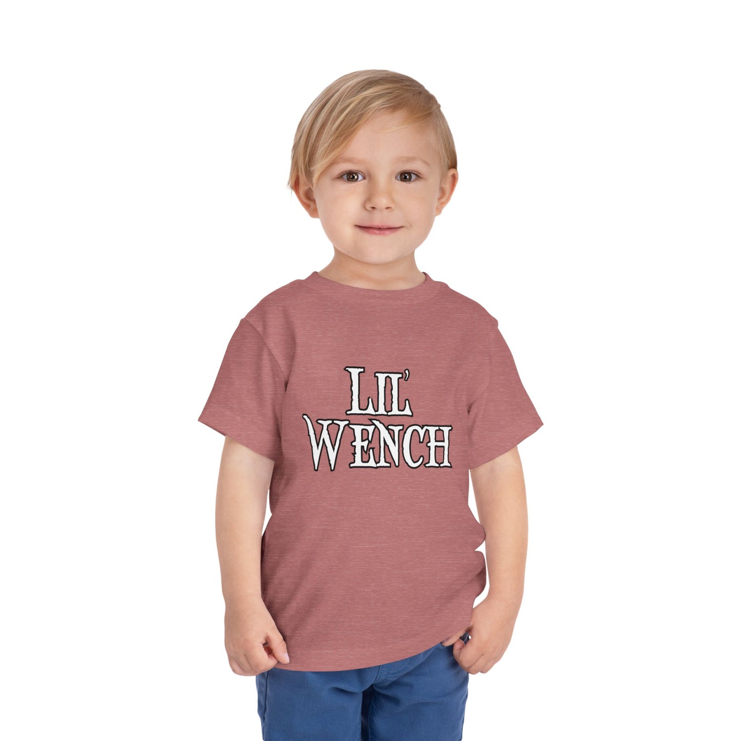 Lil Wench Double Print Pirate Toddler Tee