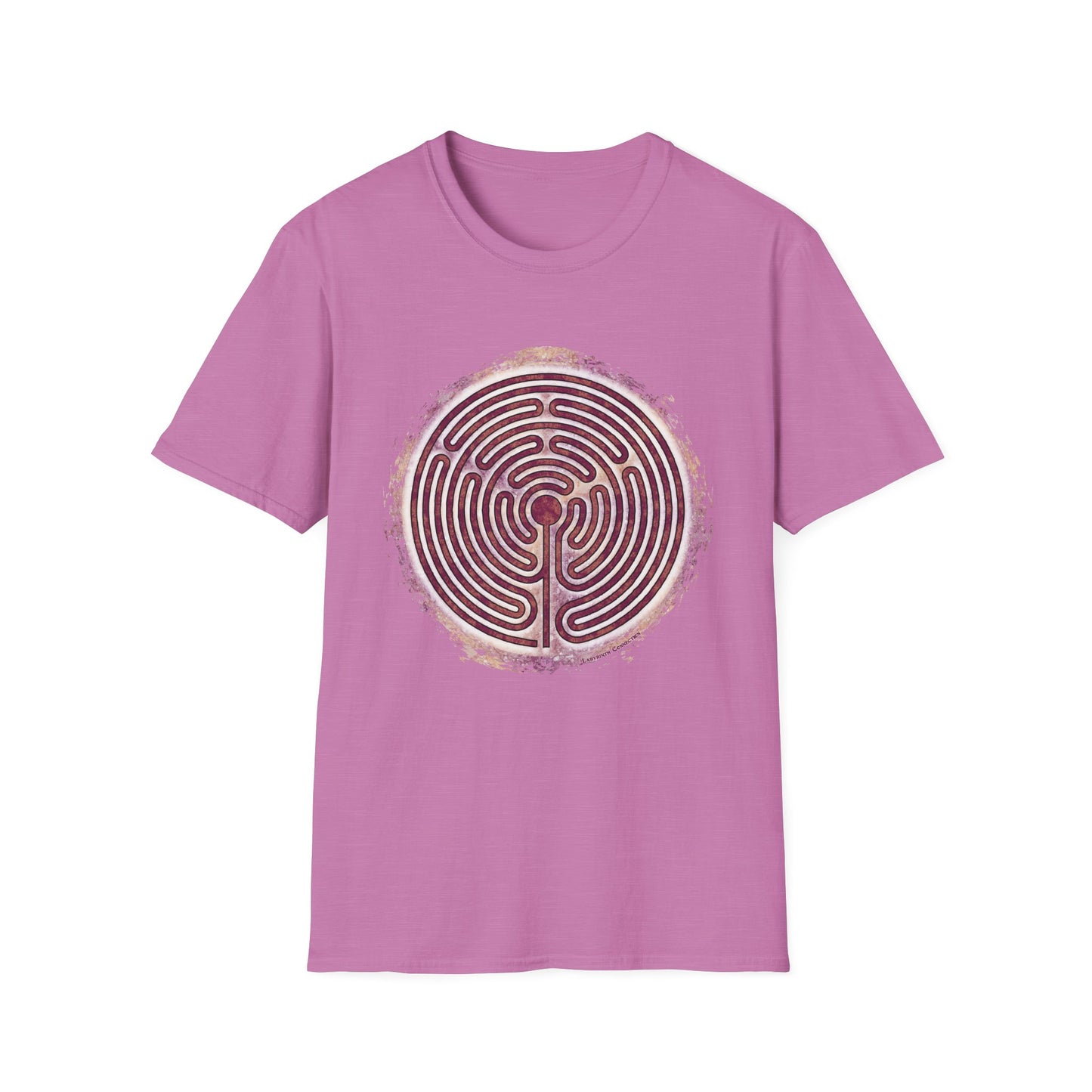 10-Circuit Labyrinth SoftStyle Unisex T-Shirt