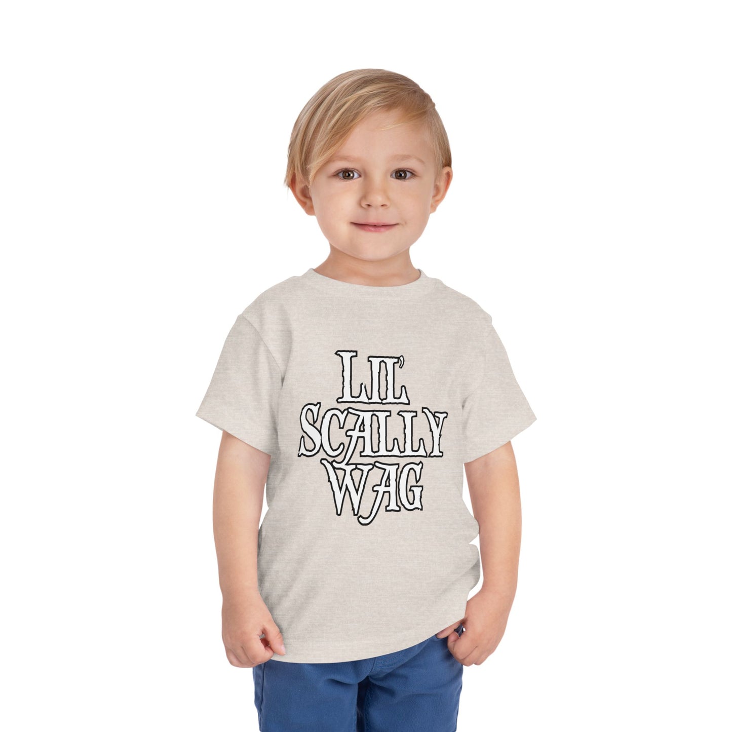 Lil Scullywag Double Print Pirate Toddler Tee
