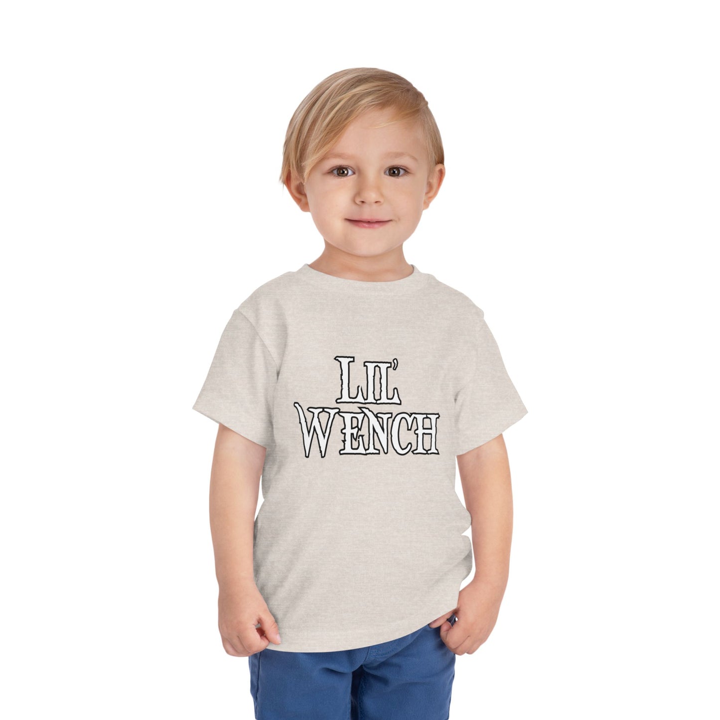 Lil Wench Double Print Pirate Toddler Tee