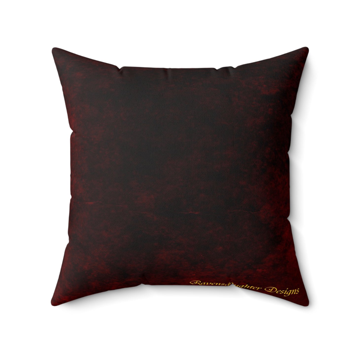 Octagon Labyrinth Faux Suede Pillow