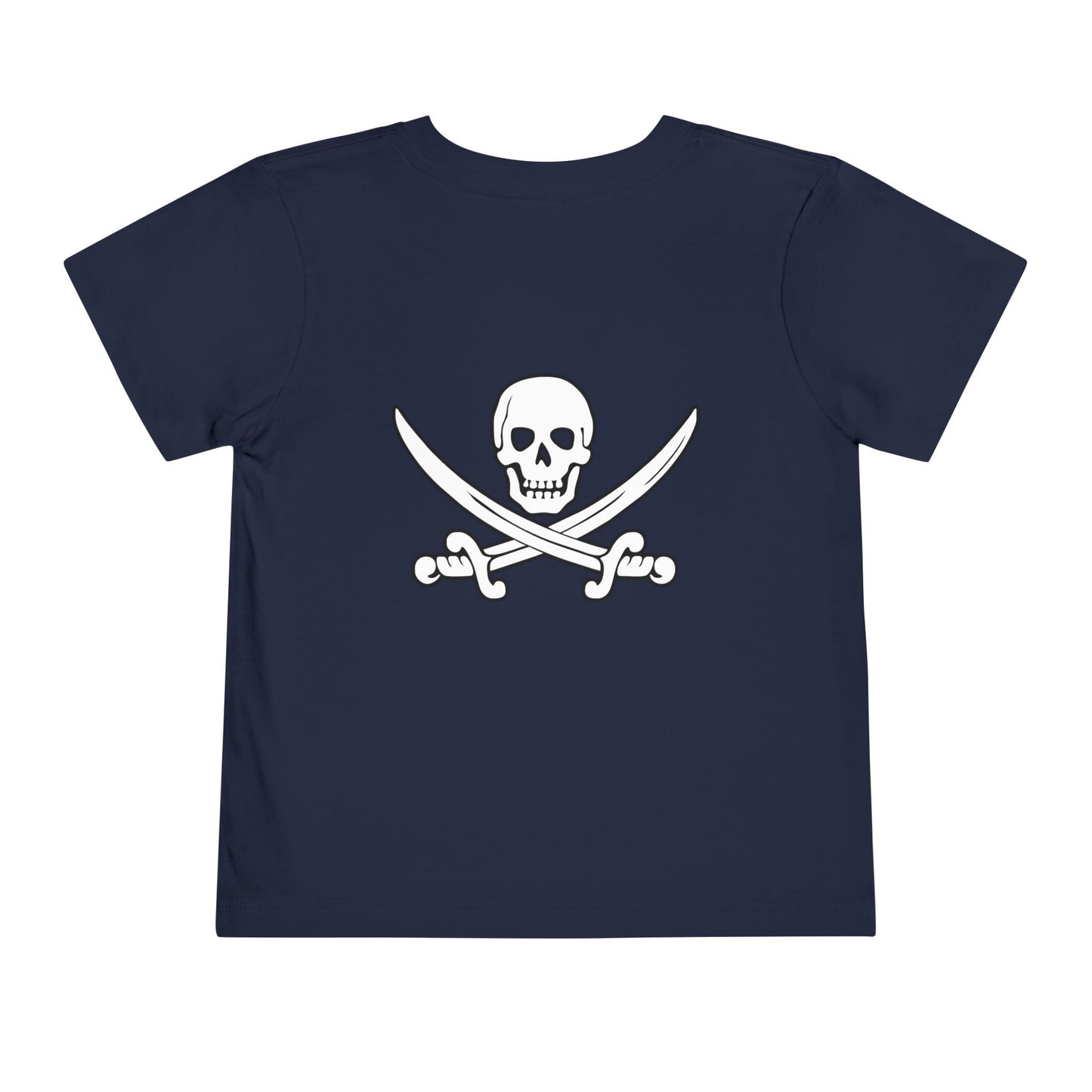 Lil Captain Double Print Pirate Toddler Tee
