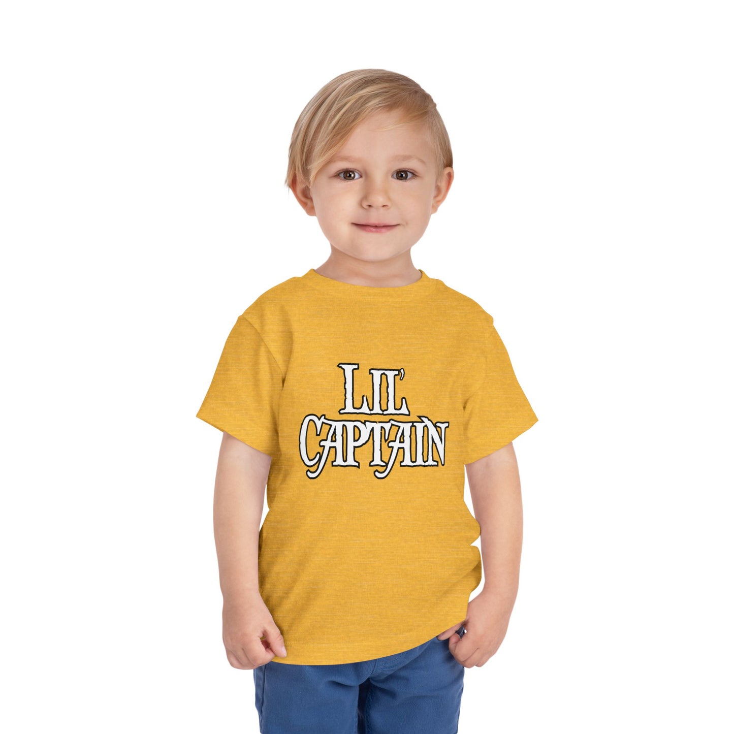 Lil Captain Double Print Pirate Toddler Tee