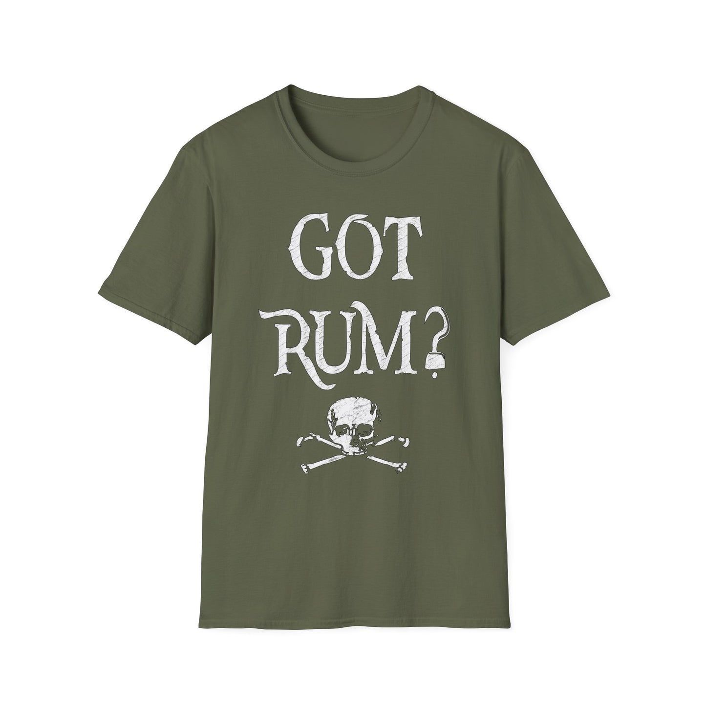 Got Rum? Unisex Softstyle Pirate Tee
