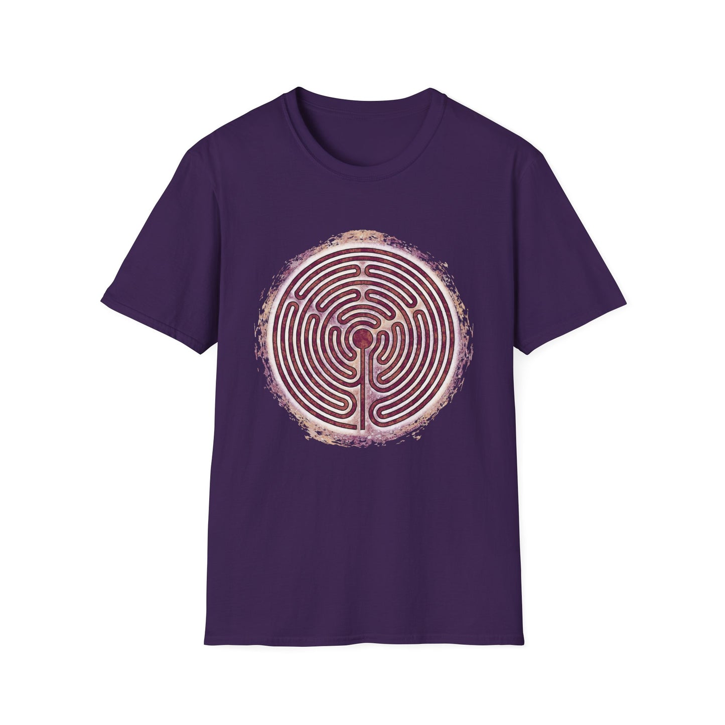 10-Circuit Labyrinth SoftStyle Unisex T-Shirt