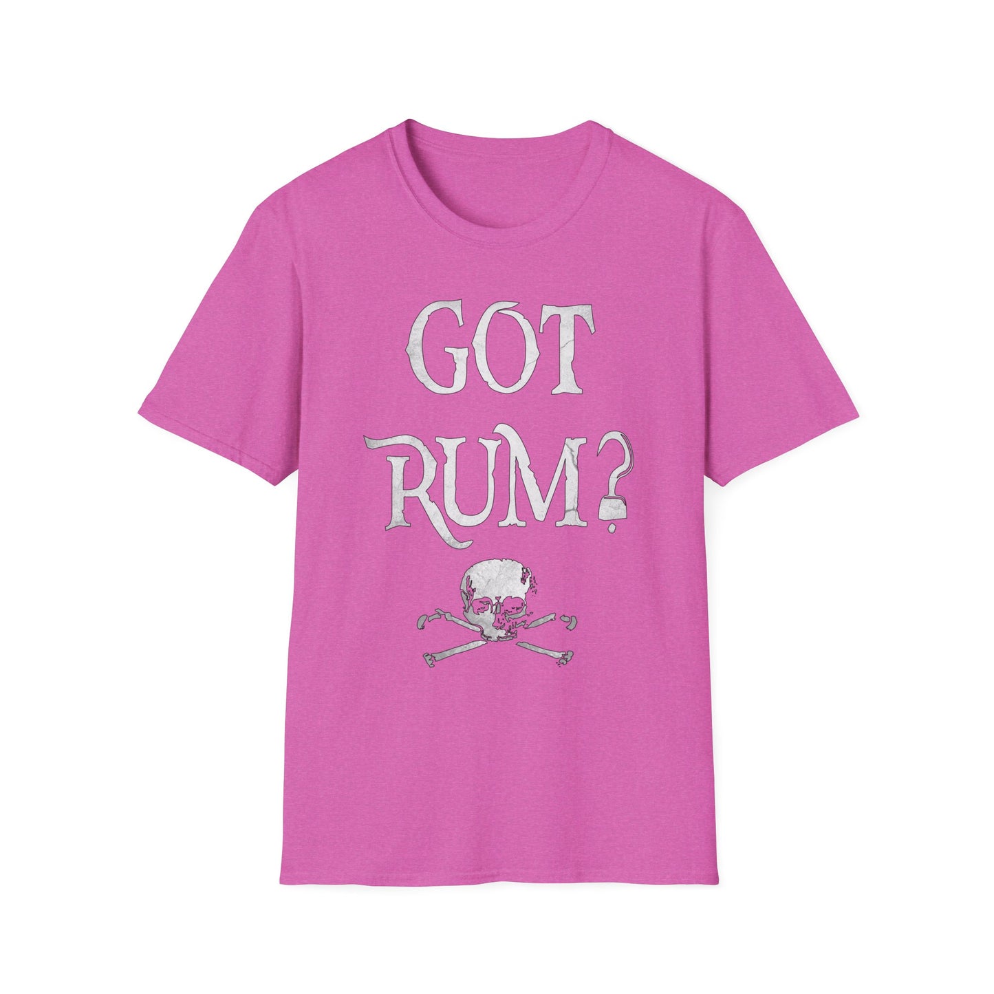 Got Rum? Unisex Heathered Softstyle Pirate Tee