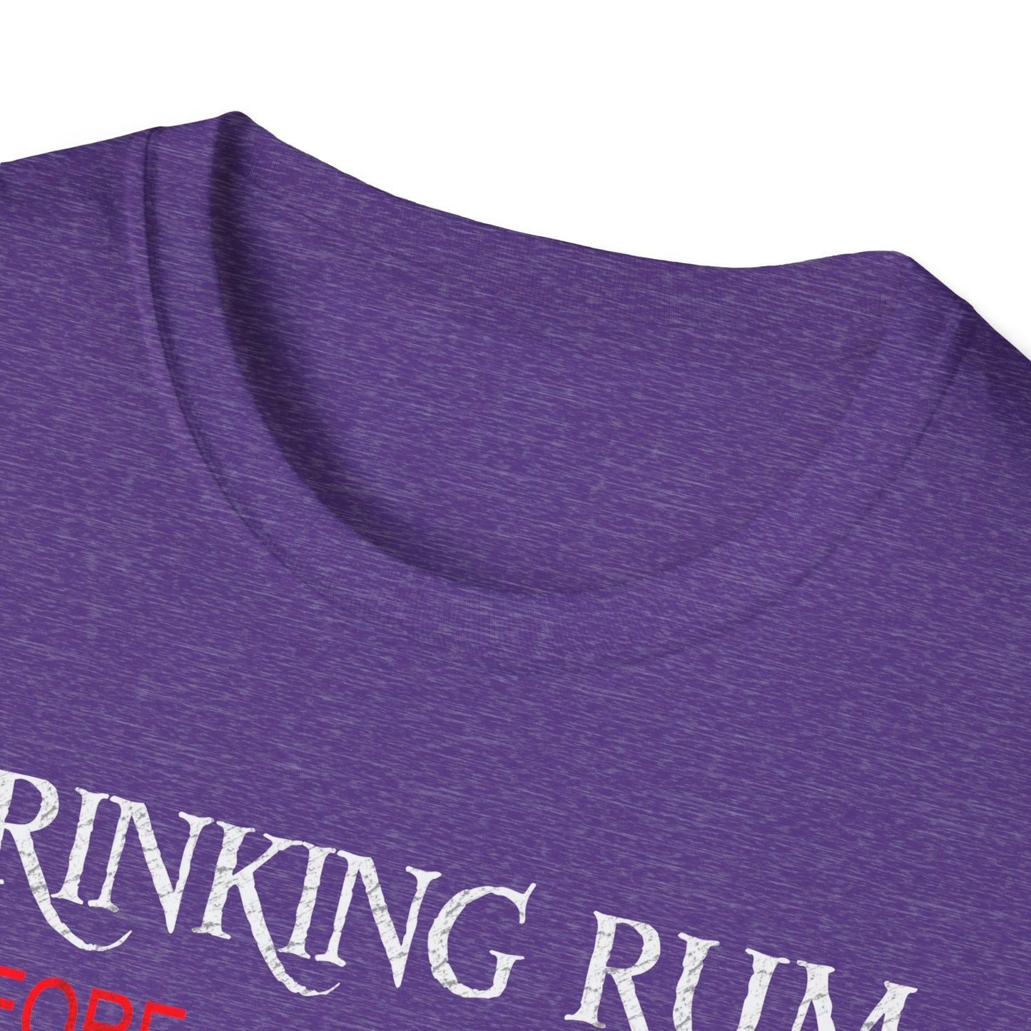 Drinking Rum Before Noon Softstyle Unisex Pirate Tee