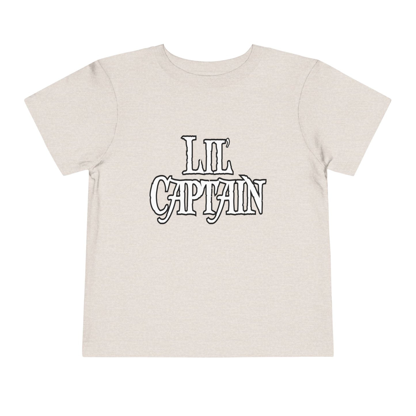Lil Captain Double Print Pirate Toddler Tee