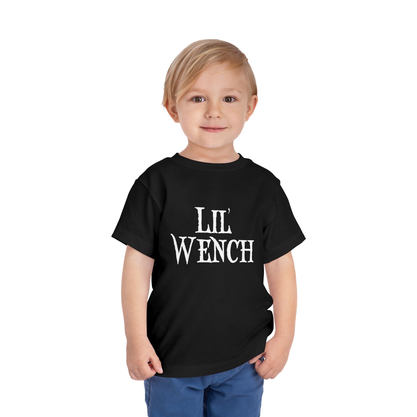 Lil Wench Double Print Pirate Toddler Tee