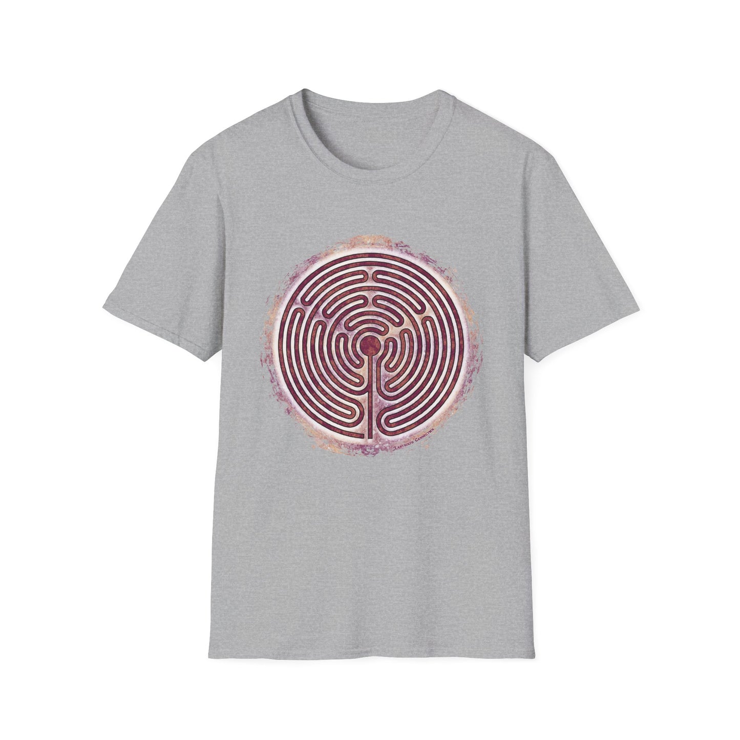 10-Circuit Labyrinth SoftStyle Unisex T-Shirt