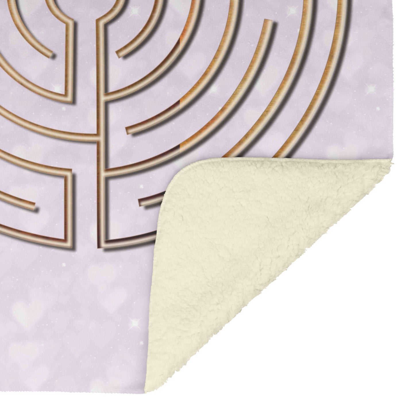 Abingdon Labyrinth Therapy Blanket - Lavendar