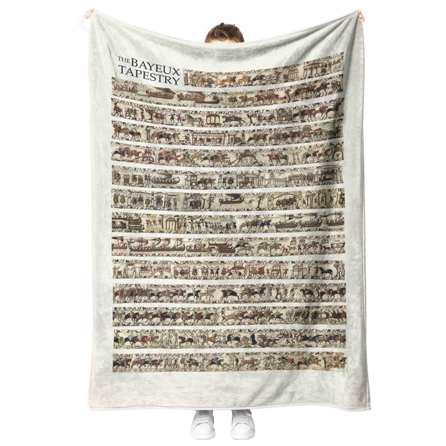 Bayeux Tapestry Fleece Blanket