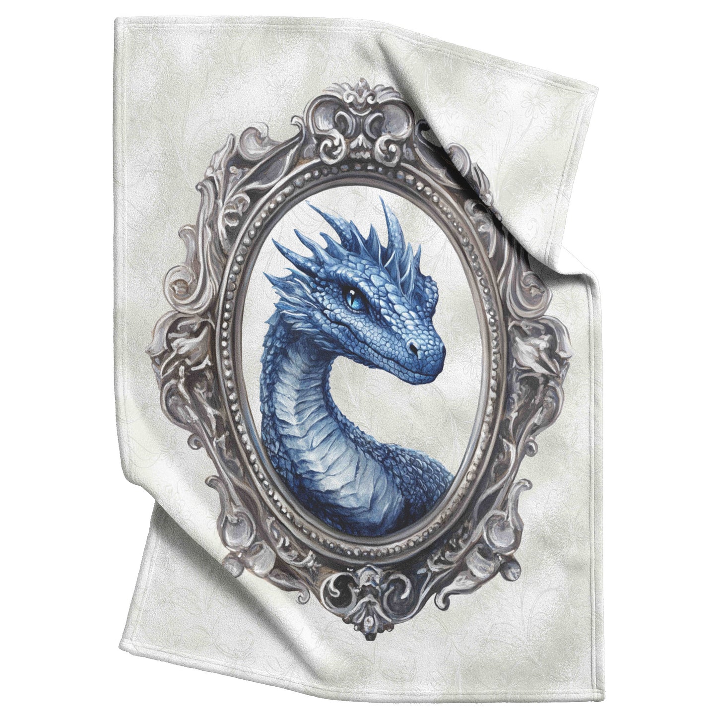 Blue Dragon Fleece Blanket