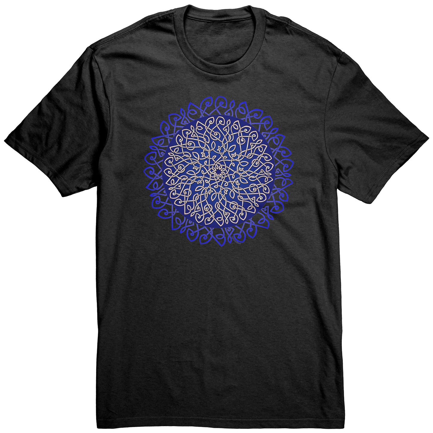 Celtic Burst - Blue Unisex T-shirt