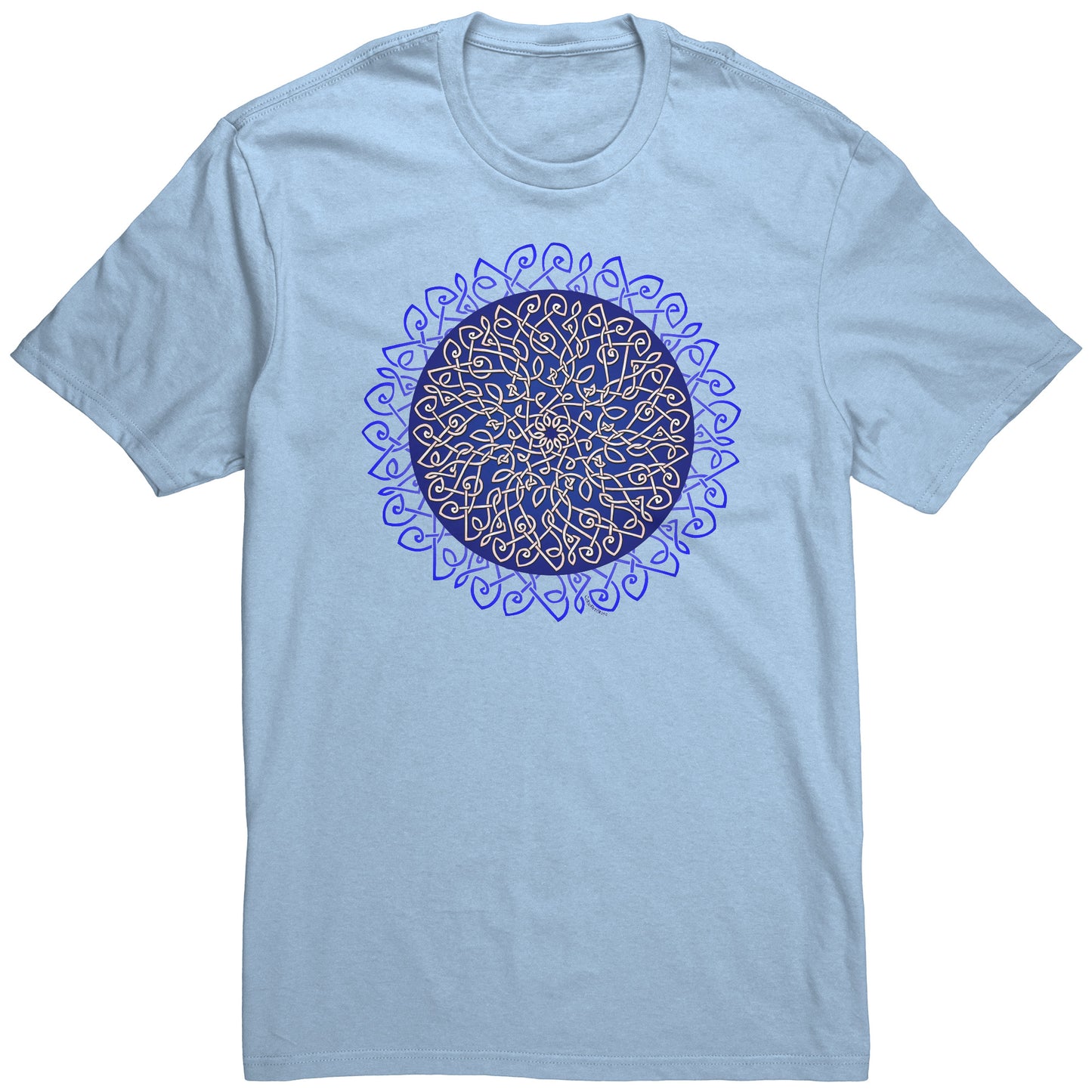 Celtic Burst - Blue Unisex T-shirt
