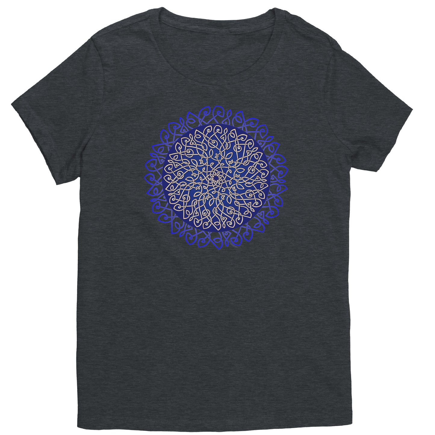 Celtic Burst - Blue Womens T-shirt