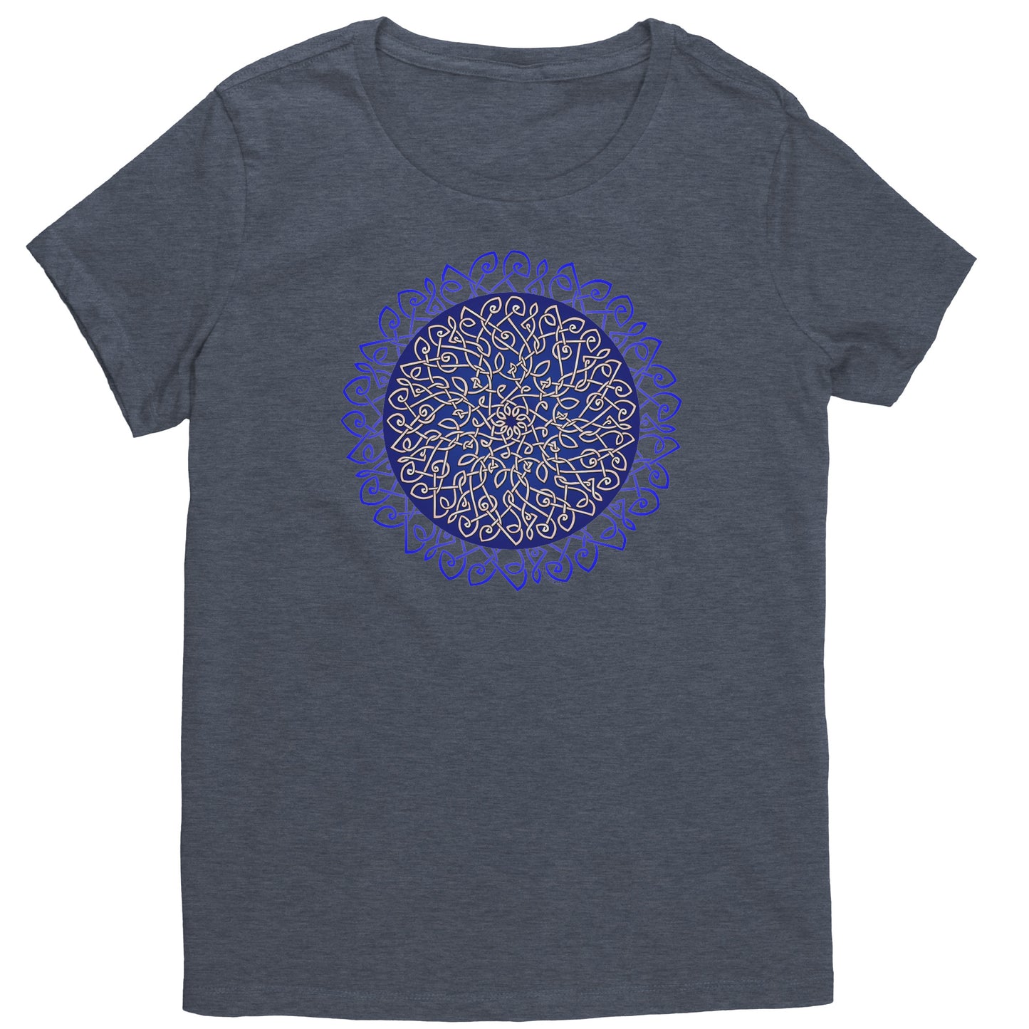 Celtic Burst - Blue Womens T-shirt