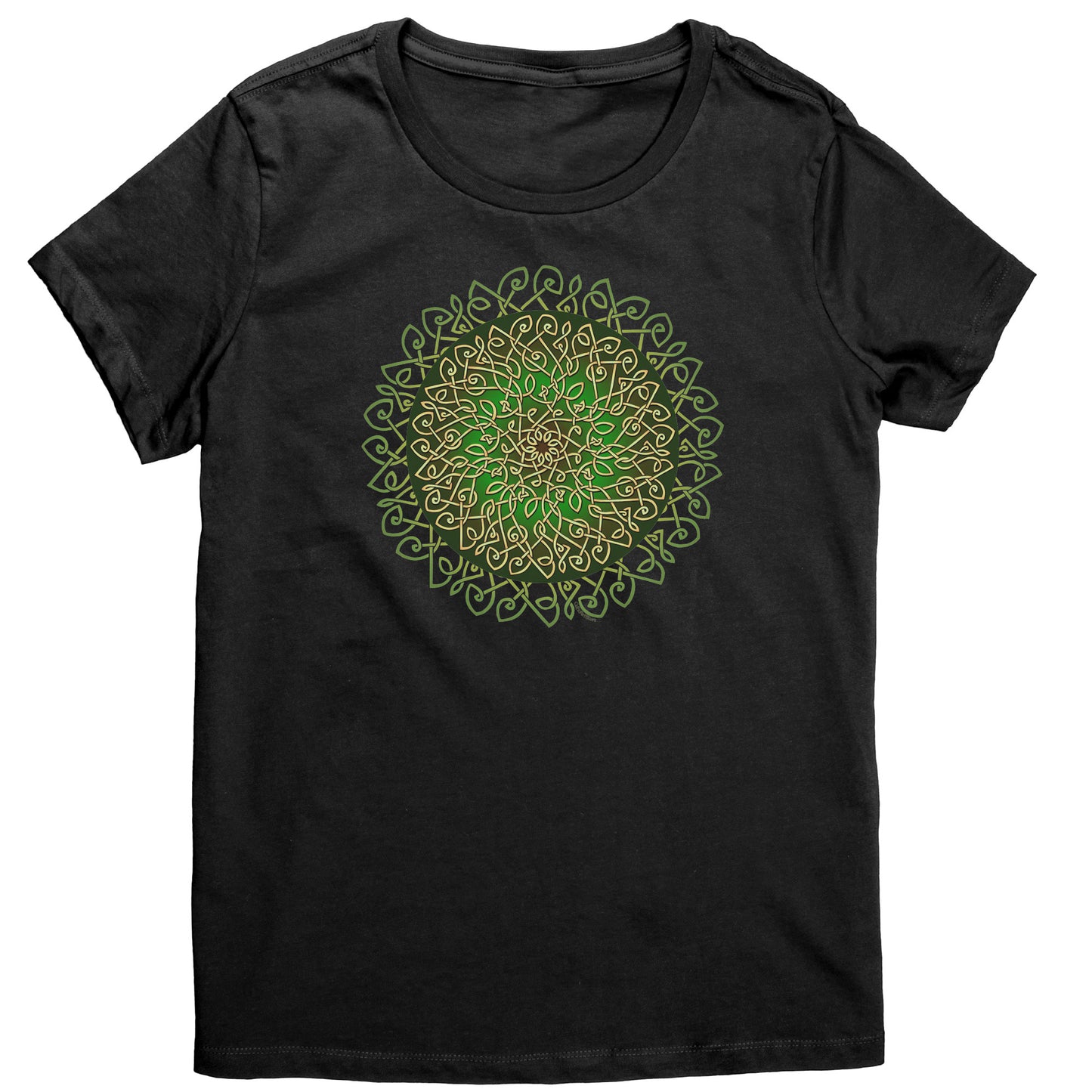 Celtic Burst - Sage Womens T-shirt