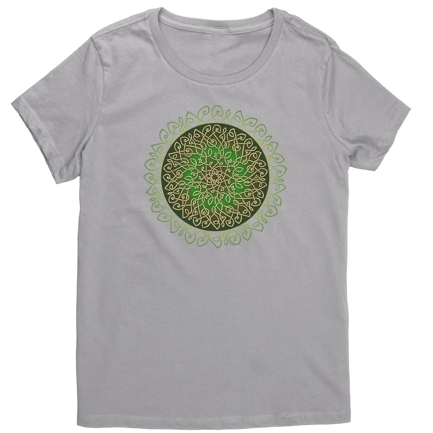 Celtic Burst - Sage Womens T-shirt